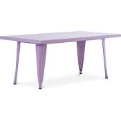 Kid Style - Table pour enfant Stylix – 120 cm - Métal Violet - Fer - Violet