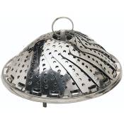 Kitchencraft - de Panier vapeur pour casseroles et poêles avec design pliable, acier inoxydable, 23 cm