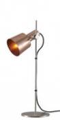 Lampe de table Chester / H 57 cm - Ajustable & orientable - Original BTC cuivre en métal