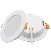 Lampesecoenergie - Spot Encastrable led Downlight Panel Extra-Plat 18W Blanc Froid 6000K
