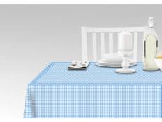 Nappe avec impression numérique, 100% made in italy nappe antidérapante pour salle à manger, lavable et antitache, modèle maiolica - roquemaure, cm 24