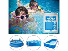 Shop-story : super nano : 10 patchs de réparations imperméables pour piscines, bouées, matelas