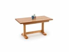 Table basse relevable extensible 125-164 x 65 x 60-72 cm - chêne artisan