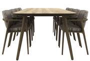 Table rectangulaire Zio / 190 x 90 cm - Moooi bois naturel en bois