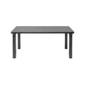 Table tressée en bronze 80x80xh73 cm