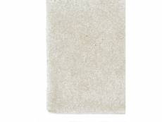 Tapis grand dimensions epaissia blanc 70 x 140 cm fabriqué en europe tapis de salon moderne design par unamourdetapis