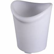 1 Seau/vase lumineux LILAS - LED 16 couleurs - 37X32X28