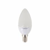 Ampoule LED E14 Flamme IP20 470lm 5W 40W Xanlite blanc