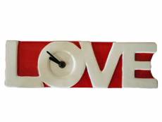 AVENUELAFAYETTE Horloge Pendule rectangulaire Love