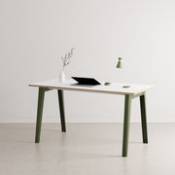 Bureau New Modern / 150 x 70 cm - Stratifié - TIPTOE vert en métal