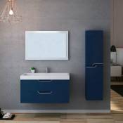 Distribain - Meuble de salle de bain calabro 1000 Bleu saphir - Bleu Saphir