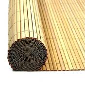 Écran de confidentialité de clôture de PVC bambou