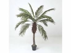 Homescapes arbre artificiel palmier dattier en pot, 160 cm AP1594