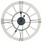 Horloge Murale Denver 60 cm – Horloge Noir et Bois