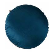 Housse de coussin bleu vert et taupe 45 cm Castiglione - Madura