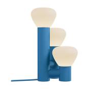Lampe en aluminium bleu 46 cm Parc n°6 - Lambert &