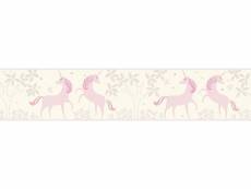 Papier peint licornes couleur sable et rose lilas - as-369901 - 53 cm x 10,05 m AS-369901