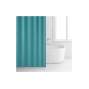 Rayen - Rideau douche 180x200cm polyester vert/bleu