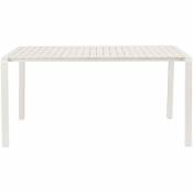 Table indoor / outdoor Vondel 168 cm - Blanc