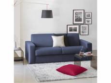 Talamo italia grand canapé 2 places portofino, canapé de salon, fabriqué en italie, en tissu rembourré, avec accoudoirs fins, cm: 180x95h90, couleur b