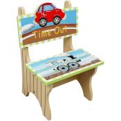 Teamson Kids - Chaise enfant en bois chambre garçon