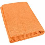 Tissu d'ameublement Revêtement en tissu Gran Foulard Housse de canapé Fauteuil-lit Orange - 165x265 cm