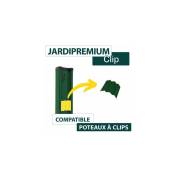 Cloture&jardin - Clip Vert pour Poteau jardipremium - Vert (ral 6005)