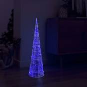 Cône lumineux décoratif pyramide à LED Acrylique