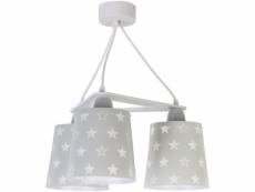 Dalber lampe à suspension stars gris - glow in the