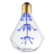 Ecolicht - 20130610001 Ampoule Déco Diamant Bleu E27