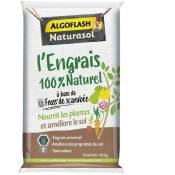 Engrais 100% Naturel Complet a base de Fass de Scarabée Algoflash naturasol - 10 kg