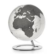 Globe terrestre de design 25 cm lumineux textes en