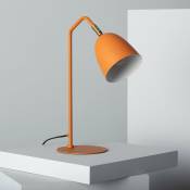 Ledkia - Lampe de Bureau Flex Métal Areso Orange Safran