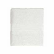 Linge de bain en coton moelleux 550gr/m² - Blanc - 100 x 150 cm