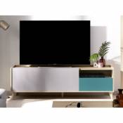 Meuble TV BICA - 2 portes - Multicolores