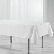 Nappe rectangle jacquard damassé Maillon - 140 x 250 cm - Blanc - Livraison gratuite