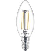 Philips - led cee: f (a - g) Lighting Classic 76307700 E14 Puissance: 4.3 w blanc chaud