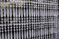Rideau de porte en perles transparentes frejus 90 x 210 cm