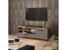 Selsey cascate - meuble tv - 139 cm - chêne lancaster