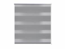 Store enrouleur gris tamisant 120 x 175 cm fenêtre