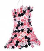 Suspension Bloom / H 70 cm - Kartell rose en plastique