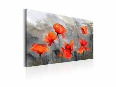 Tableau - poppies (watercolour)-90x60 A1-N6690