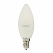 Ampoule LED E14 Flamme IP20 470lm 5W 40W Xanlite blanc