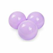 Balles pour piscine à balles violet clair (70mm) 300 pièces - Violet