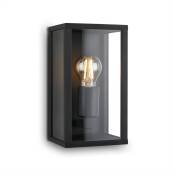 Briloner - Lampe d'extérieur Brilo luanda, douille E27, 12 w, noir, IP44, 26 x 14 x 13,5 cm