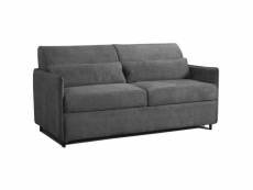 Canapé convertible express jumbo graphite couchage