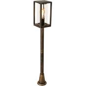 Charlois - Lampe sur pied extérieur - 1 lumière - l 14 cm - Doré/Laiton - Rustique - éclairage extérieur - Doré/Laiton - Qazqa
