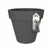 Elho 2055625 Pure Pot de Fleurs Rond Anthracite 40