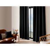Enjoy Home - Rideau Thermique Noir 140 x240 cm Noir