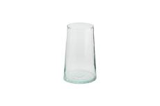 Grand verre à eau en verre transparent